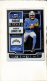QUENTIN JOHNSTON 2023 PANINI OPTIC CONTENDERS ROOKIE TICKET ROOKIE CARD