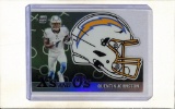 QUENTIN JOHNSTON 2023 OPTIC CONTENDERS X & O SILVER PRIZM ROOKIE CARD