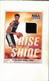 VICTOR WEMBANYAMA 2023-24 HOOPS JERSEY ROOKIE CARD