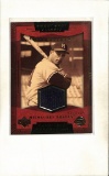 EDDIE MATHEWS 2004 UPPER DECK SWEET SPOT CLASSICS GAME USED JERSEY CARD
