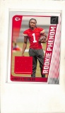 XAVIER WORTHY 2024 DONRUSS JERSEY ROOKIE CARD