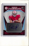 DANTE PETTIS 2018 PANINI ELEMENTS AUTOGRAPH ROOKIE CARD