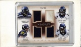 MARSHAWN LYNCH TATE MORENO THOMAS 2014 PANINI IMMACULATE QUAD JERSEY CARD