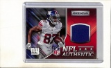 STERLING SHEPHERD 2017 PANINI ROOKIES & STARS GAME USED JERSEY CARD