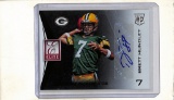 BRETT HUNDLEY 2015 PANINI ELITE AUTOGRAPH ROOKIE CARD