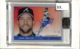 JOHN SMOLTZ 2022 TOPPS CLEARLY AUTHENTIC AUTOGRAPH CARD