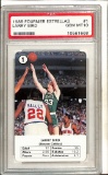 LARRY BIRD 1988 FOURNIER ESTRELLAS #1. GRADED