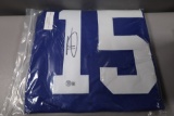 TOMMY DEVITO GIANTS SIGNED FULL SIZE JERSEY. BECKETT WITNESSED COA