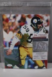 JACK HAM SIGNED 8X10 PHOTO. JSA COA