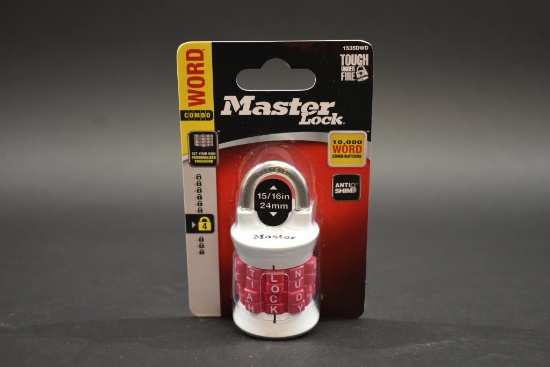 NEW Master Lock Combination Lock