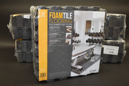 5 Packages Of Interlocking Foam Tiles
