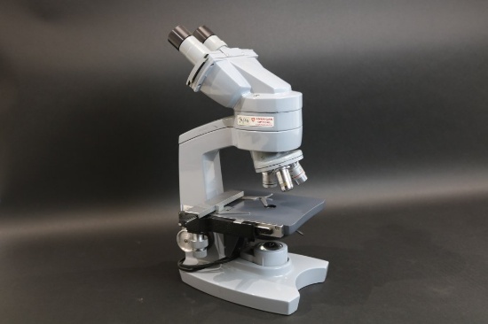 American Optical Fifty Laboratory Microscope