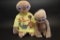 2 Vintage Plush E.T Dolls