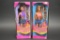 2 Butterfly Art Barbie Dolls