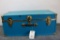 Teal Seward Classic Collection Footlocker Trunk