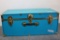 Teal Seward Classic Collection Footlocker Trunk