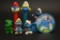 Collection Of Vintage Smurf Collectible Toys