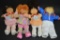 4 Vintage 1980's Cabbage Patch Kids Dolls