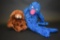 2 Vintage Muppets Plush Toy's