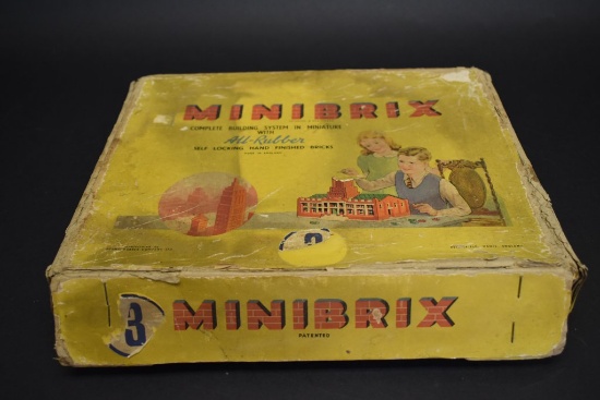 Vintage Minibrix All Rubber Building Blocks