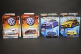 4 Hot Wheels Volkswagen Die Cast Cars