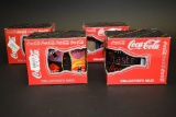 4 Coca-Cola Collectors Mugs