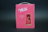 Vintage Miki Wardrobe Case And Doll Set