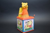 Vintage Winnie The Pooh Jack In the Box Toy