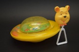 2 Vintage Winnie The Pooh Baby Toys