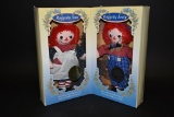 Raggedy Anne And Raggedy Andy Cloth Doll Set