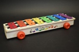 Vintage Fisher Price Xylophone Pull Toy