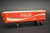 Vintage Coca-Cola Semi Truck Trailer