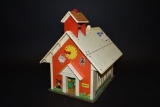 Vintage Little People Family Play School House