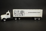 Vintage Die Cast Ertl Semi Truck And Trailer