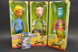 3 Collectible Doug Dolls And A Doug Movie