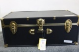 Black Seward Classic Collection Footlocker Trunk