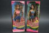 Butterfly Art Barbie And Teresa Dolls