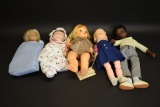 5 Vintage Dolls