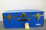 Blue Seward Classic Collection Footlocker Trunk