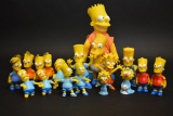 Collection Of The Simpson's Toy Figurines