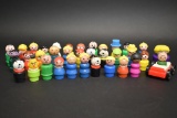 Collection of Fisher Price Little People Toys