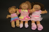 3 Cabbage Patch Kids Dolls