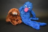 2 Vintage Muppets Plush Toy's
