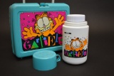 Vintage Garfield Lunch Box Set