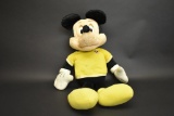 Vintage Mickey Mouse Plush Toy Cassette Player