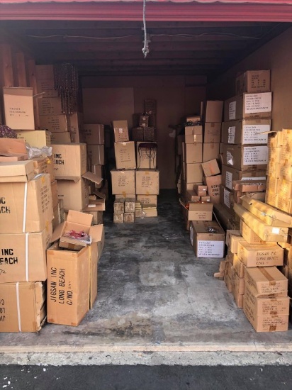 Storage Unit Packed Full of NEW Products