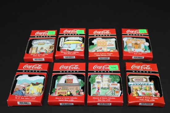 6 Coca-Cola Refrigerator Magnets