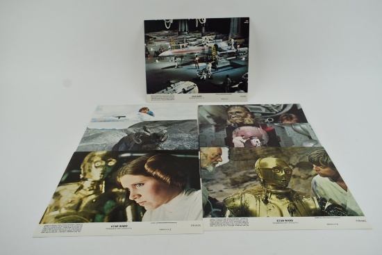 7 Vintage Star Wars Lobby Cards