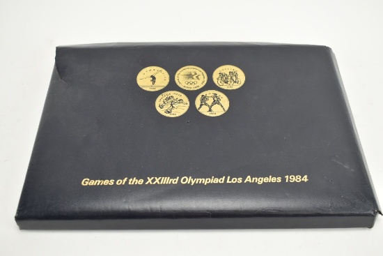 Games Of The XXIIIrd Olympiad 1984 Medallions