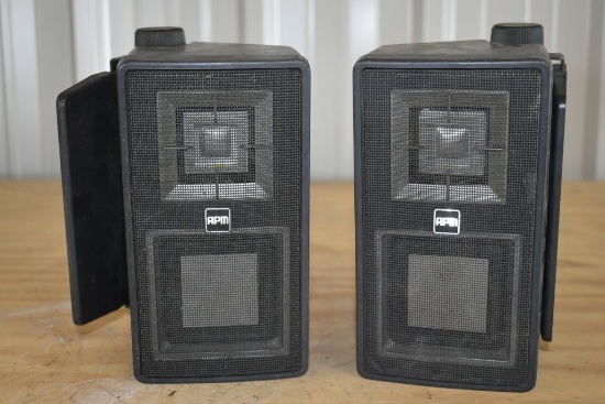 2 Sony APM Speakers
